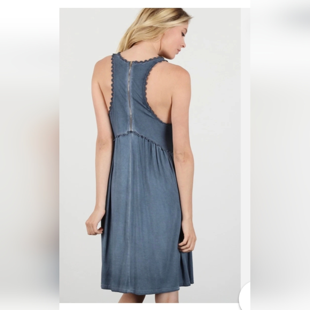 #226. Pol Sundress Women Babydoll Dress. - Picture 3 of 8